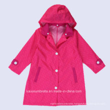 China Wholesale PU Coated Polyester Raincoat